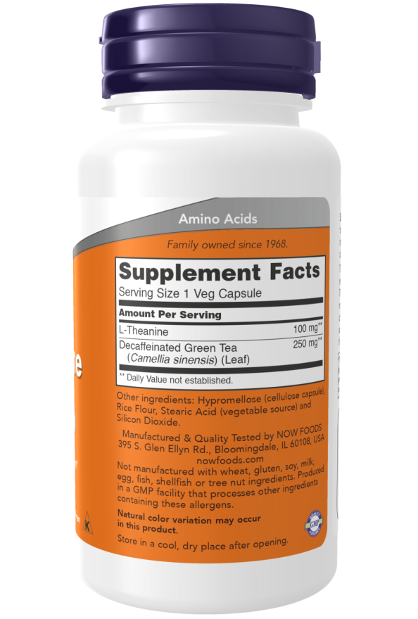 L-Theanine 100 mg Veg Capsules