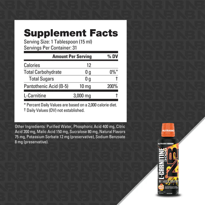 LeanShots L-Carnitine (3000mg)