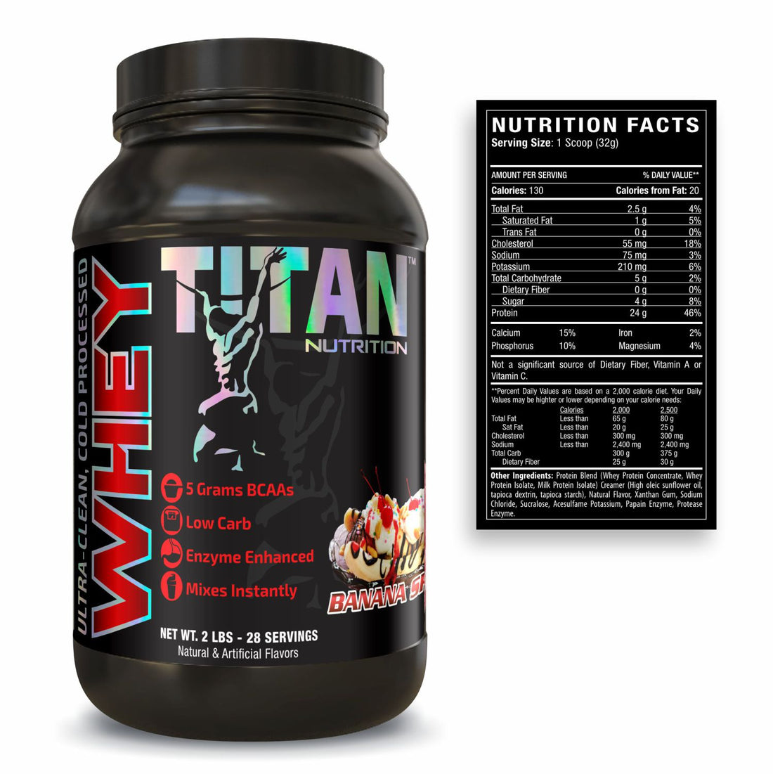 Titan Whey 2lb Protein