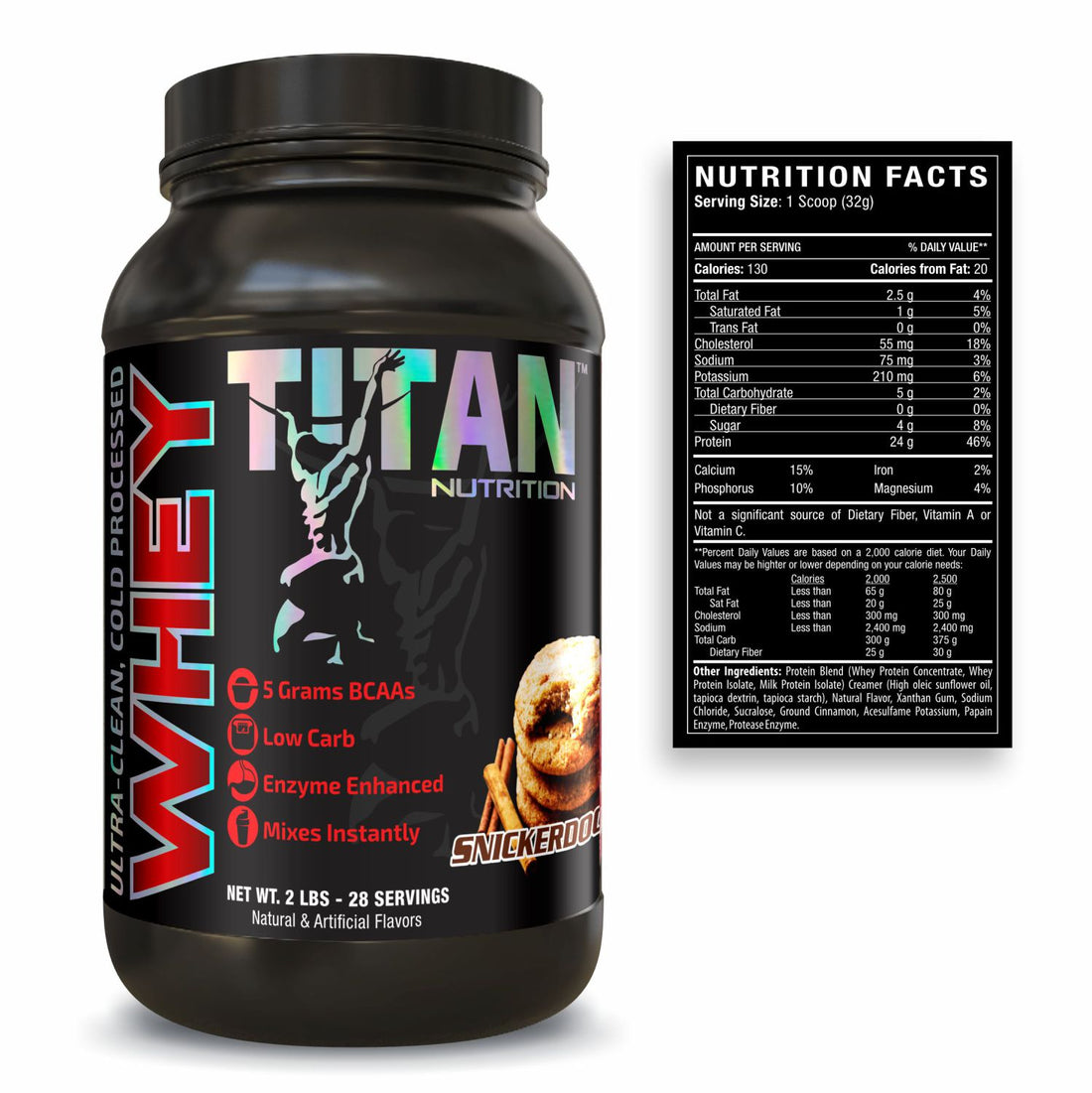 Titan Whey 2lb Protein