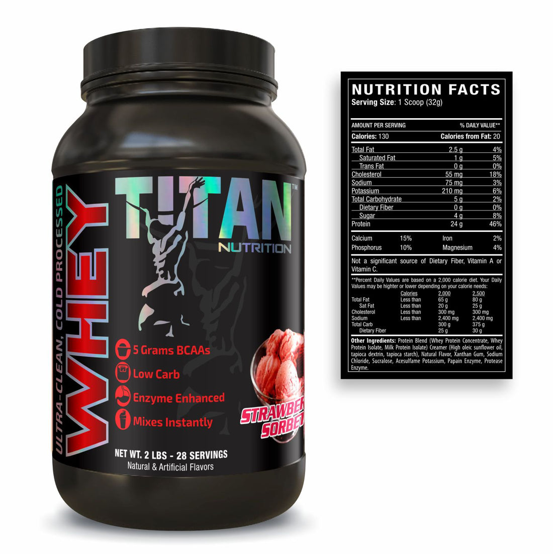 Titan Whey 2lb Protein