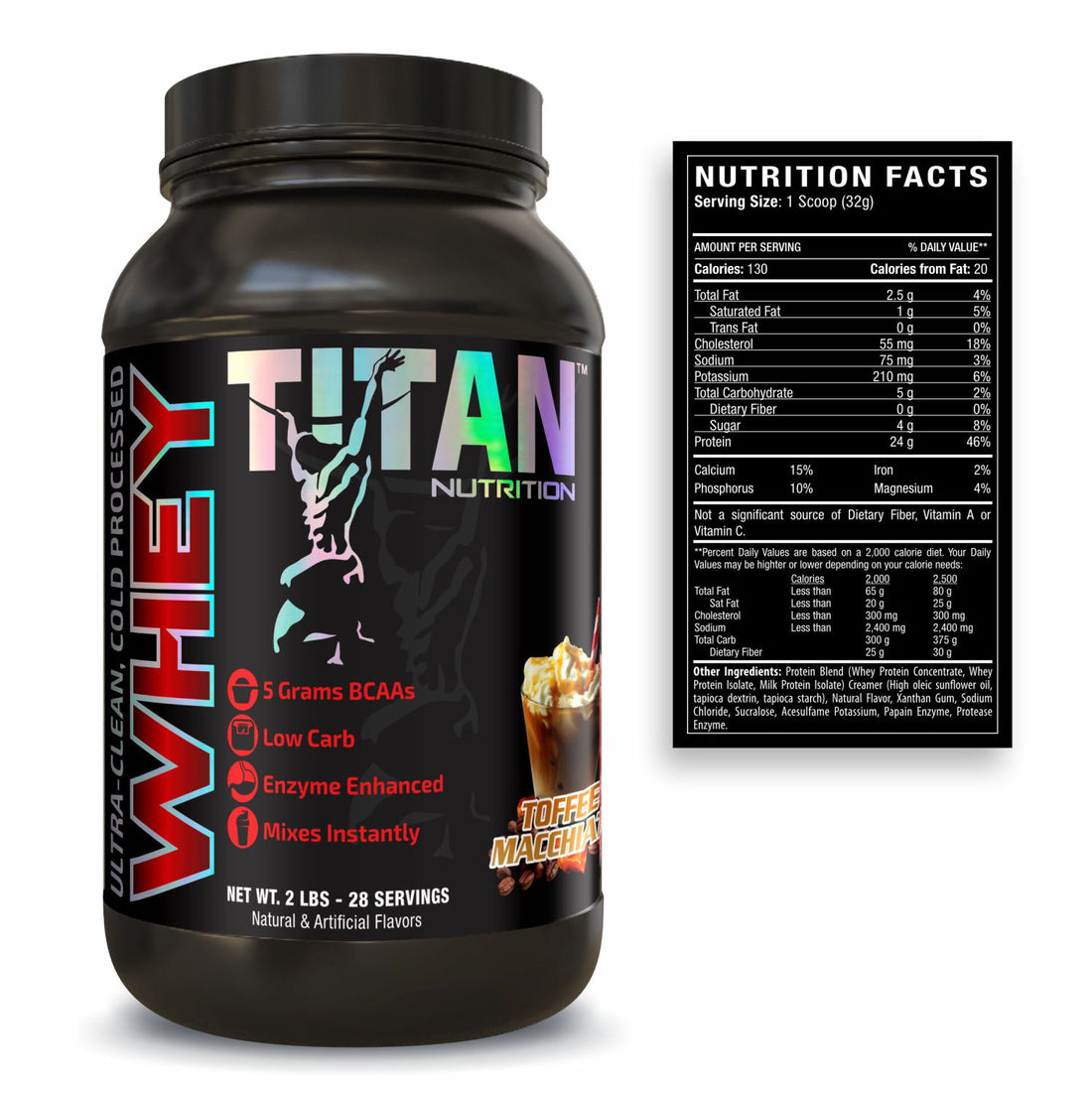 Titan Whey 2lb Protein