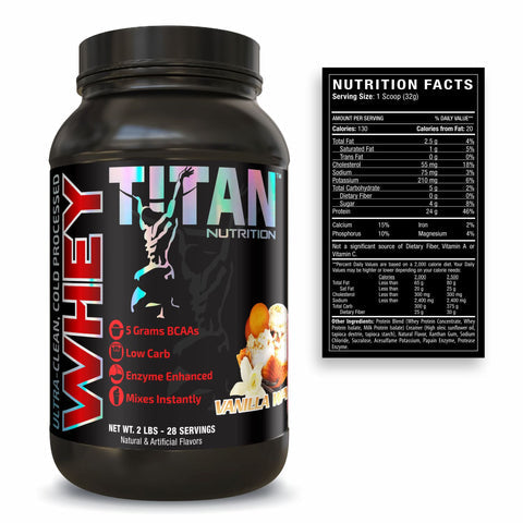 Titan Whey 2lb Protein