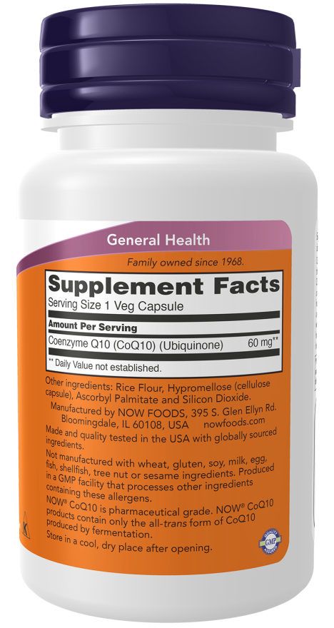 CoQ10 60 mg Veg Capsules