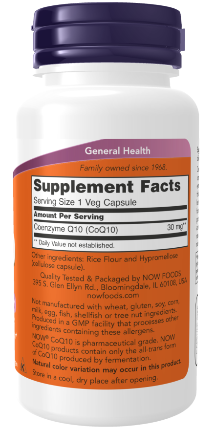 CoQ10 30 mg Veg Capsules