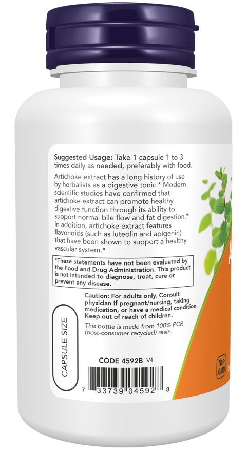 Artichoke Extract 450 mg Veg Capsules