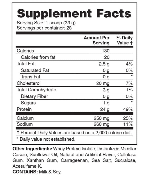 50/50 Formula x Protein