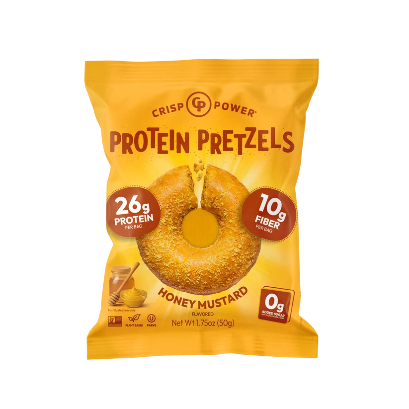 Crisp Power Protein Pretzels