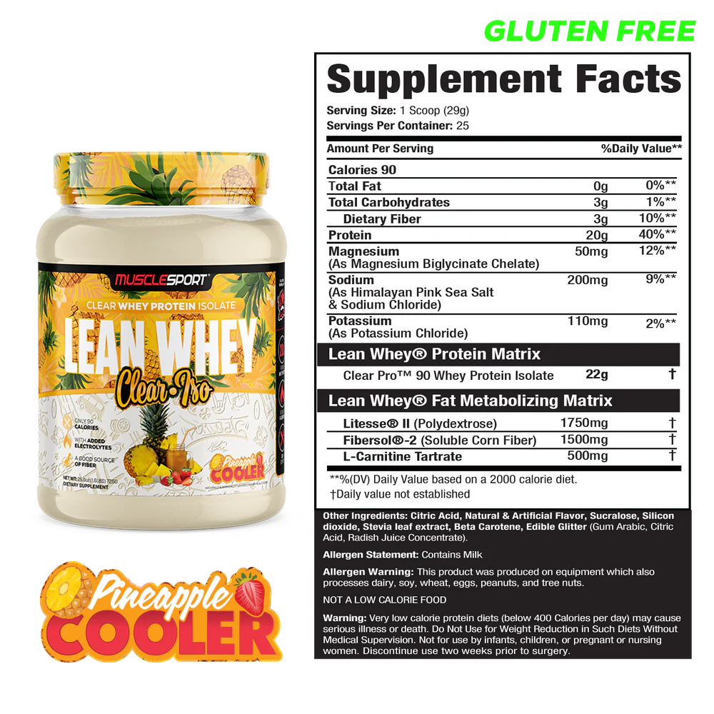Lean Whey Clear Iso Protein