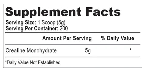 Creatine Monohydrate