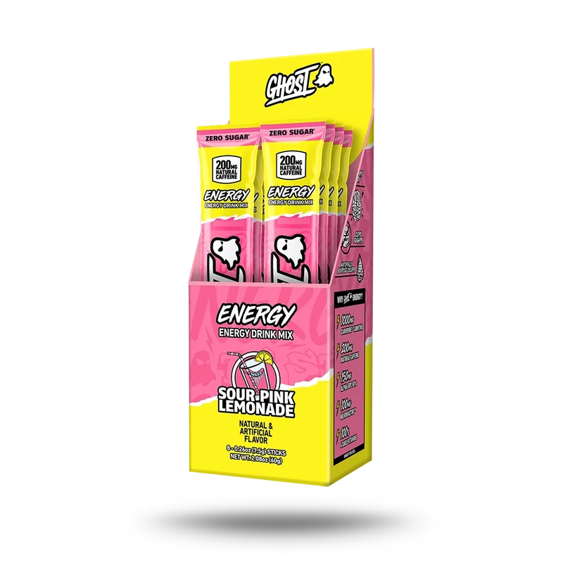 Ghost Energy Sticks Sour Pink Lemonade - buy near Pittsburgh at Commonwealth Nutrition