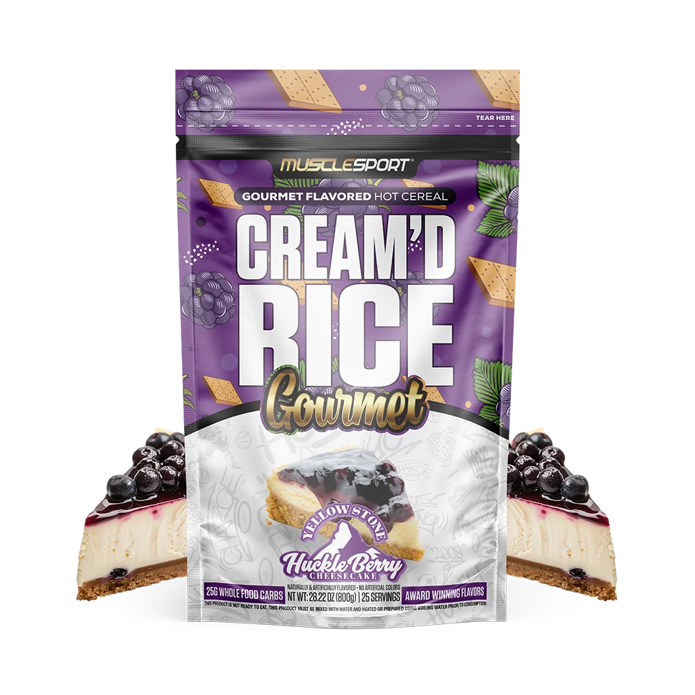 Musclesport Cream'd Rice Huckleberry Cheesecake - Commonwealth Nutrition Pittsburgh PA