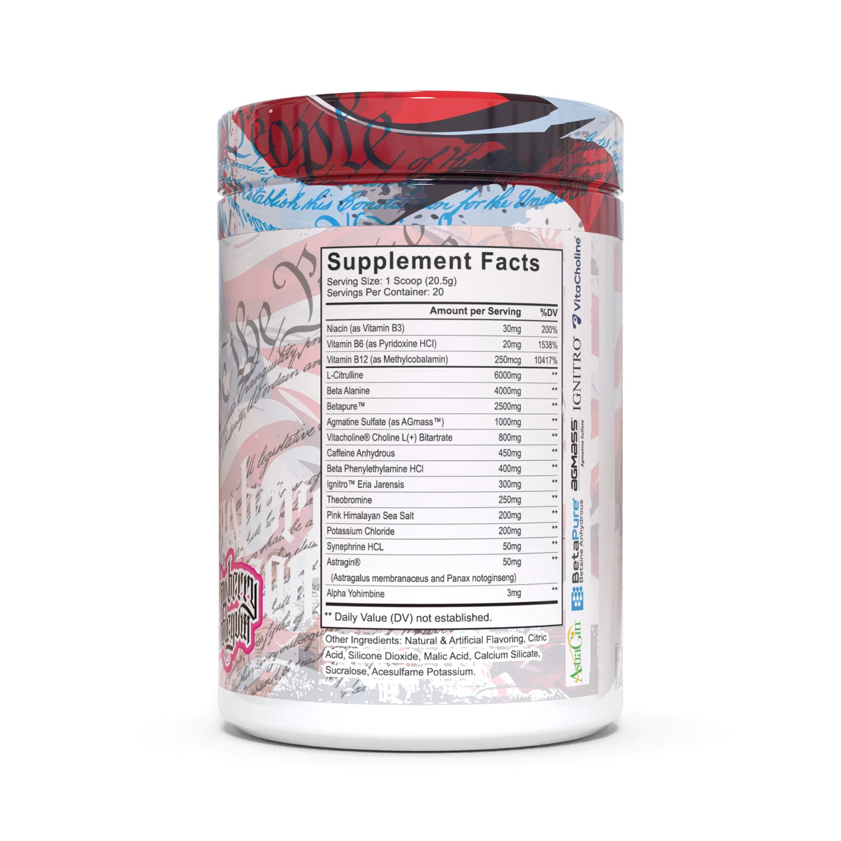 6 - Ultra Premium High Stim Pre-Workout