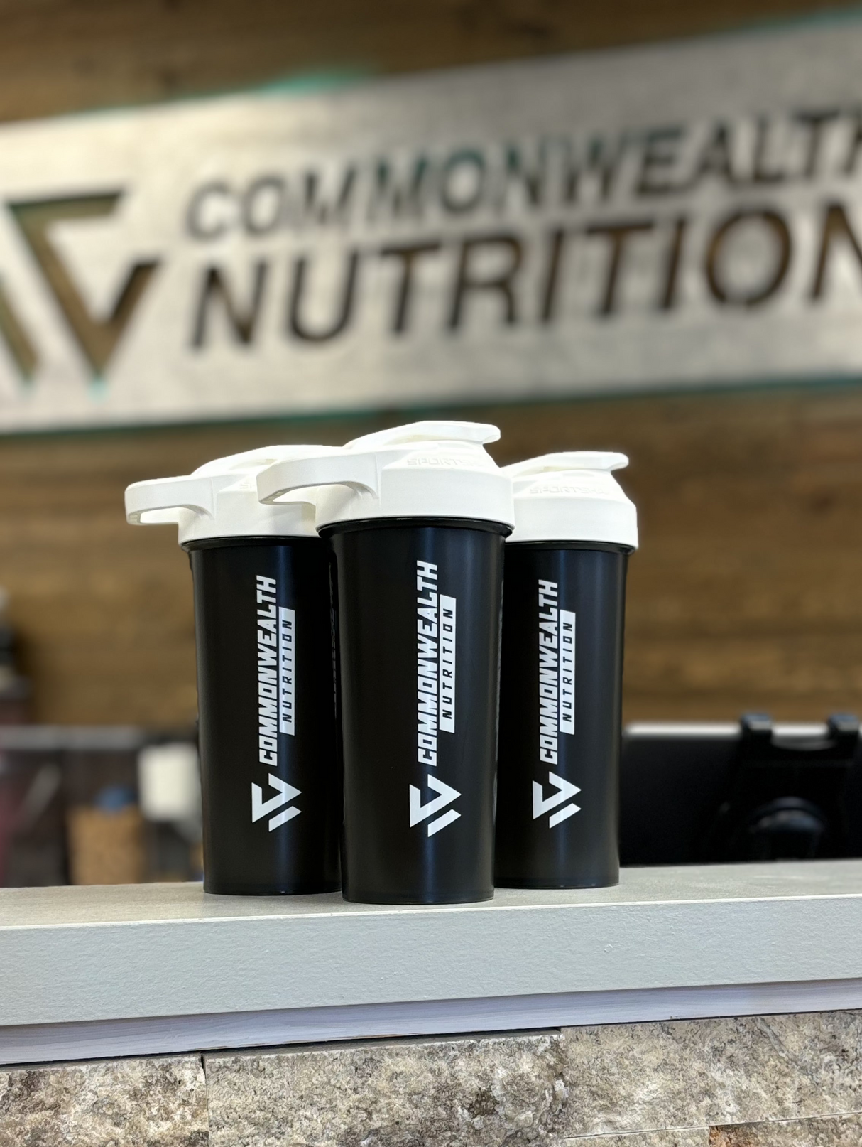 Frosted Black Shaker