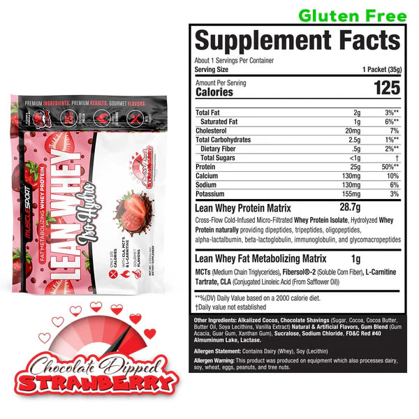 Lean Whey Single Serve Packets