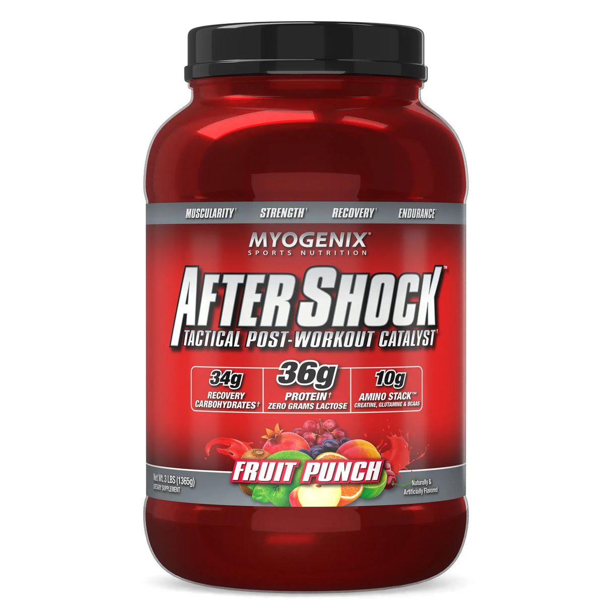 Aftershock Recovery is a powerful blend designed to accelerate your post-workout recovery. Combining fast-absorbing protein, glycogen-replenishing carbohydrates, and essential recovery ingredients, it helps you rebuild muscle and restore energy quickly.