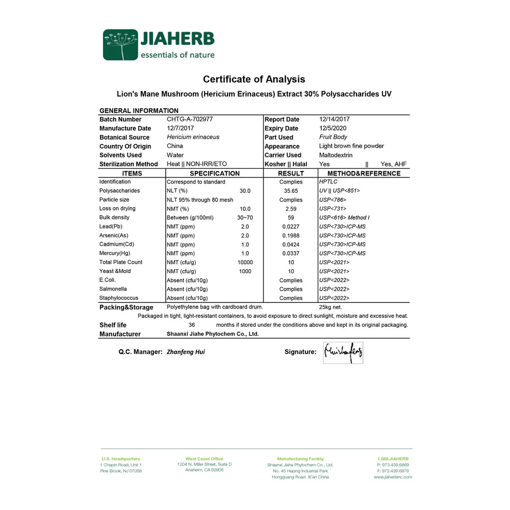 Optitune Lion's Mane NRG+