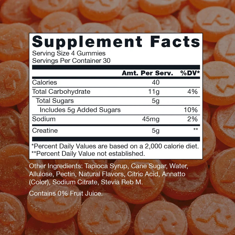 Raw Creatine Gummies