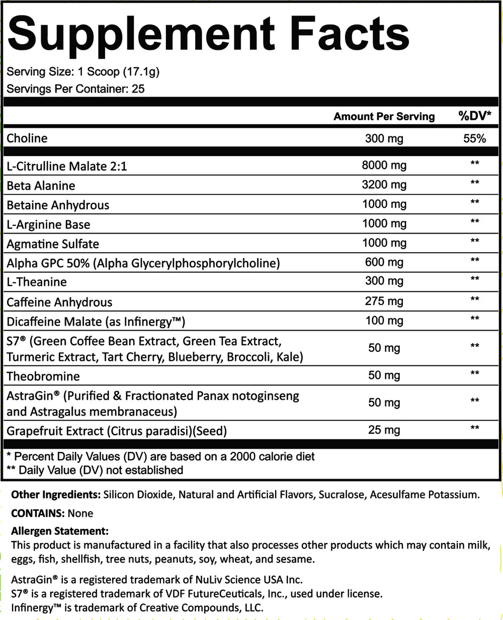 Gauntlet V2: Pre-workout