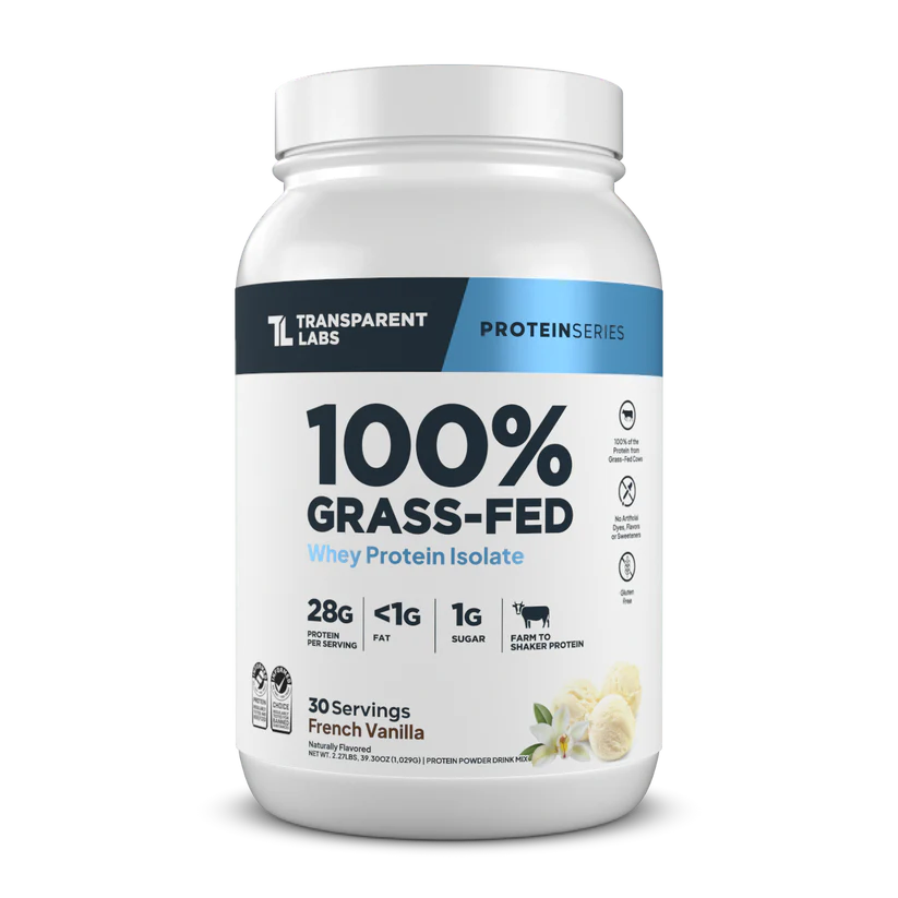 100% Grass-Fed Whey Protein Isolate