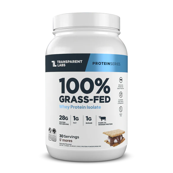 100% Grass-Fed Whey Protein Isolate