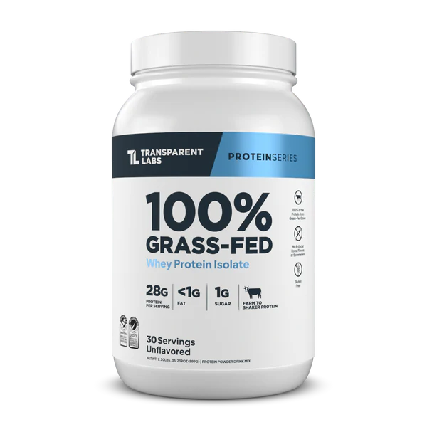100% Grass-Fed Whey Protein Isolate