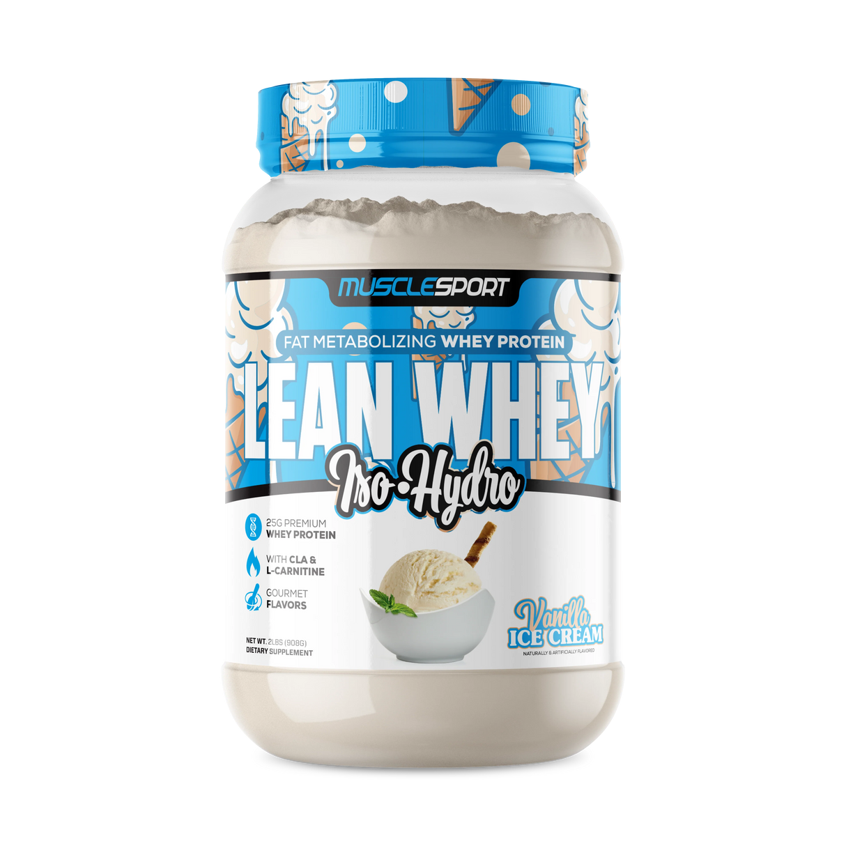 Lean Whey® Iso Hydro Gourmet Protein 2lb