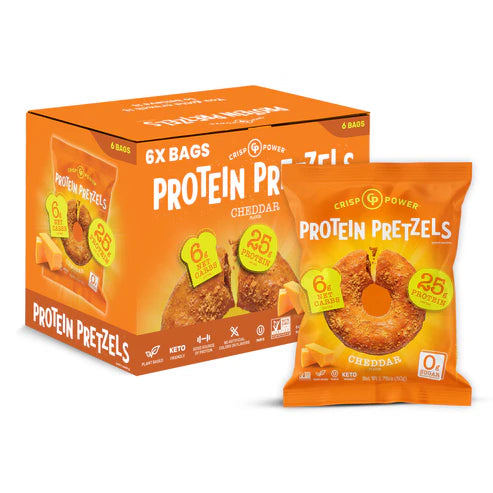 Crisp Power Protein Pretzels