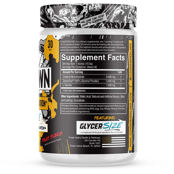 Locked Down Pump Formula