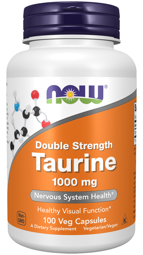 Taurine, Double Strength 1000 mg Veg Capsules