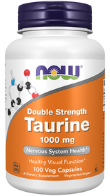 Taurine, Double Strength 1000 mg Veg Capsules