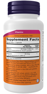 Vitamin D-3 & K-2 Capsules