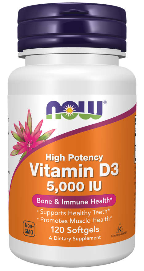 Vitamin D-3 5000 IU Softgels