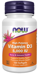 Vitamin D-3 5000 IU Softgels