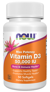 Vitamin D3 50,000 IU Softgels