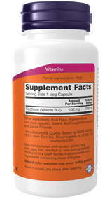 Vitamin B-2 100 mg Veg Capsules