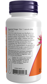 Vitamin B-2 100 mg Veg Capsules