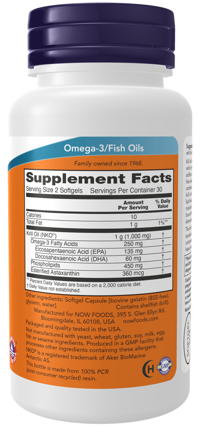 Krill Oil 500 mg Softgels
