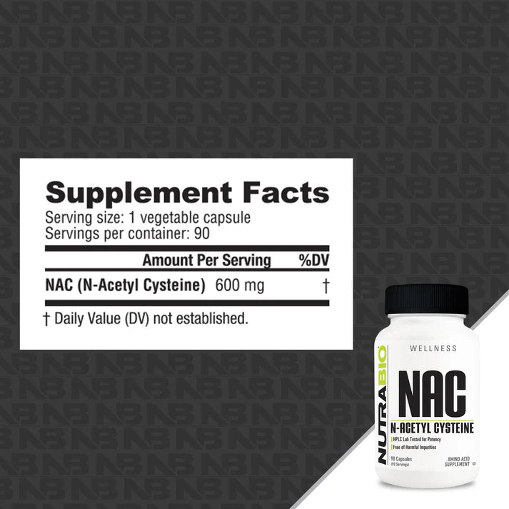 NAC (N-Acetyl-Cysteine) Capsules