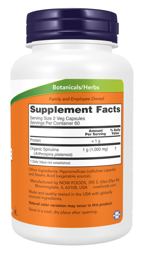 Spirulina 500 mg