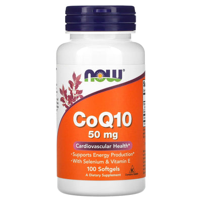 CoQ10 50mg + Vitamin E