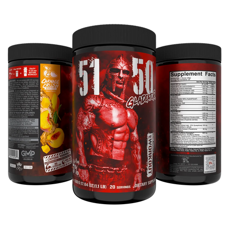 5% Nutrition 51/50 Gladiator Pre-workout