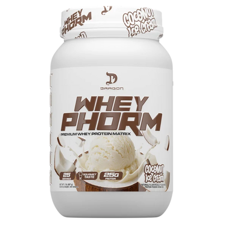 Dragon Pharma WheyPhorm Coconut Ice Cream protein - Commonwealth Nutrition Pittsburgh PA