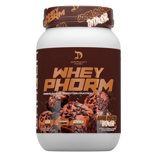 Dragon Pharma WheyPhorm Double Brownie Chocolate - buy protein near Pittsburgh at Commonwealth Nutrition