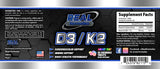 D3/K2 - D3 5,000 IU + K2 10,000 mcg Chewable Tablets