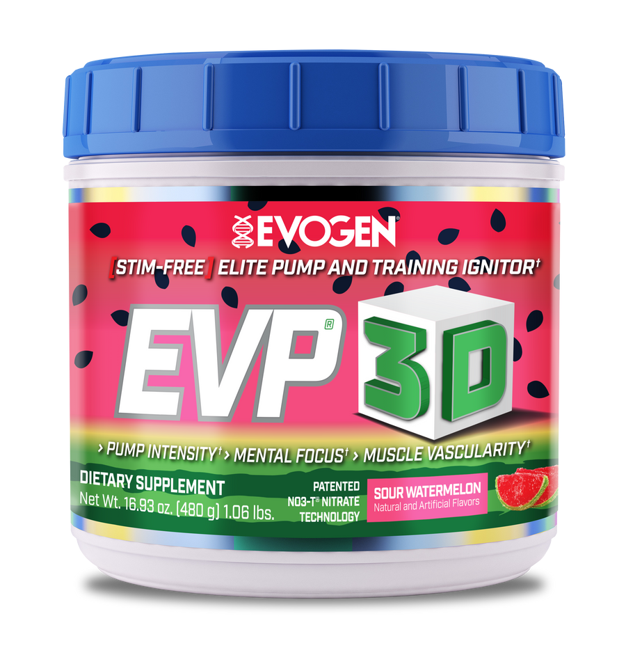 Evogen Evogen Nutrition EVP-3D Non-Stim Pre-Workout – Commonwealth Nutrition