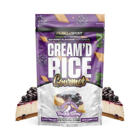 Musclesport Cream'd Rice Huckleberry Cheesecake - Commonwealth Nutrition Pittsburgh PA