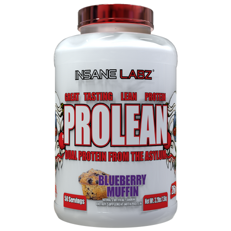 Insane Labz ProLean Blueberry Buff Blast dual protein - Pittsburgh supplement store near me