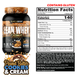 Lean Whey Gourmet 2lb - Premium Blended Protein