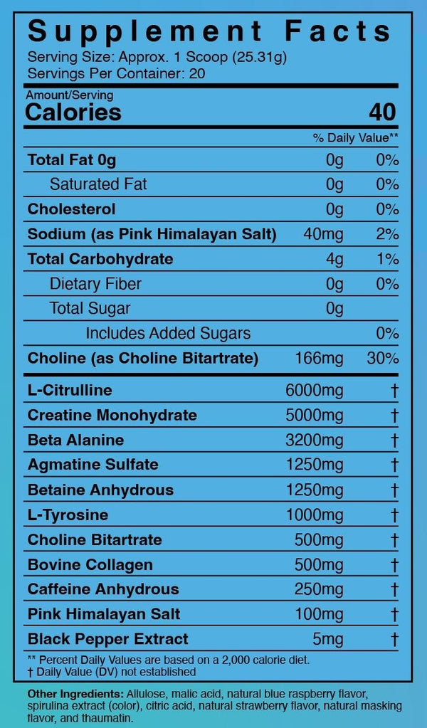 Bodacious Pre-workout